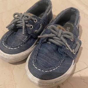 Sperry Top Sider Baby Boy Size 7 Boat Shoe
